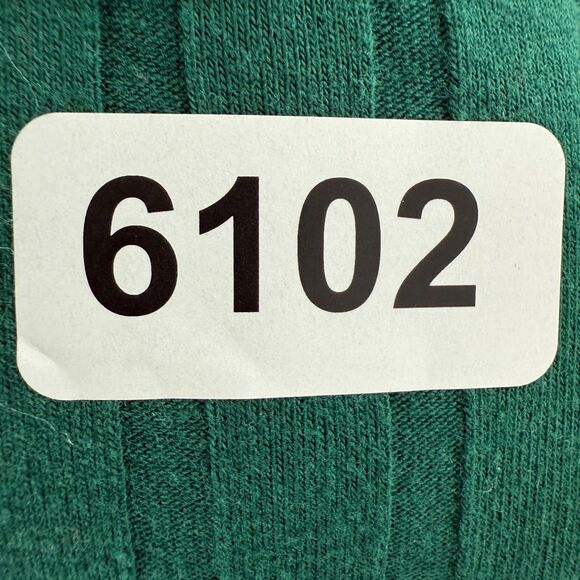 A New Day Women's Long Sleeve Ribbed Green Tee Top Size S Small - Picture 10 of 10